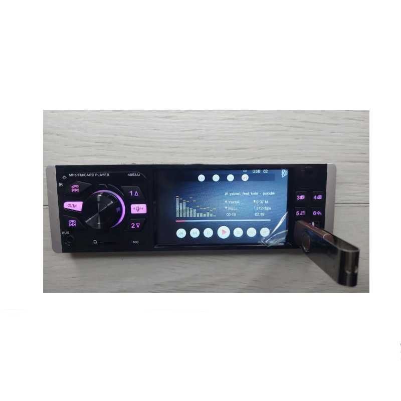 Авто радио 4,1 инча Bluetooth usb sd mp4 mp3 + дистанционно за волан