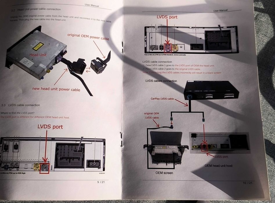 Безжичен \ Wireless CarPlay и Android Auto модул за Audi A4 и A3