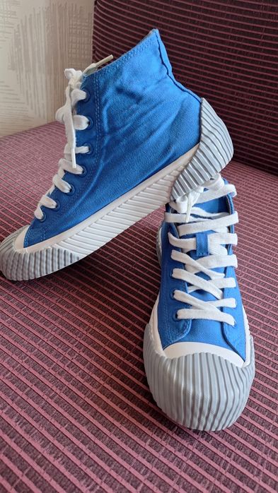 Sneakers Fashion Canvas Shoes Blue