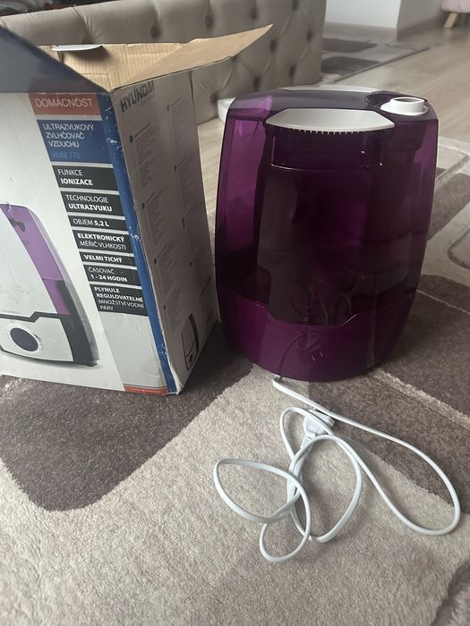Umidificator Hyundai Electronics, 4L, ultrasonic + ionizare