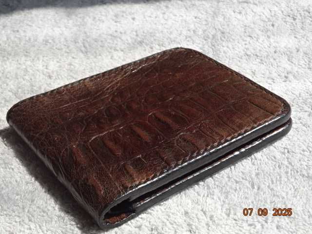 мъжки портфейл /ръчна изработка/ естествена кожа