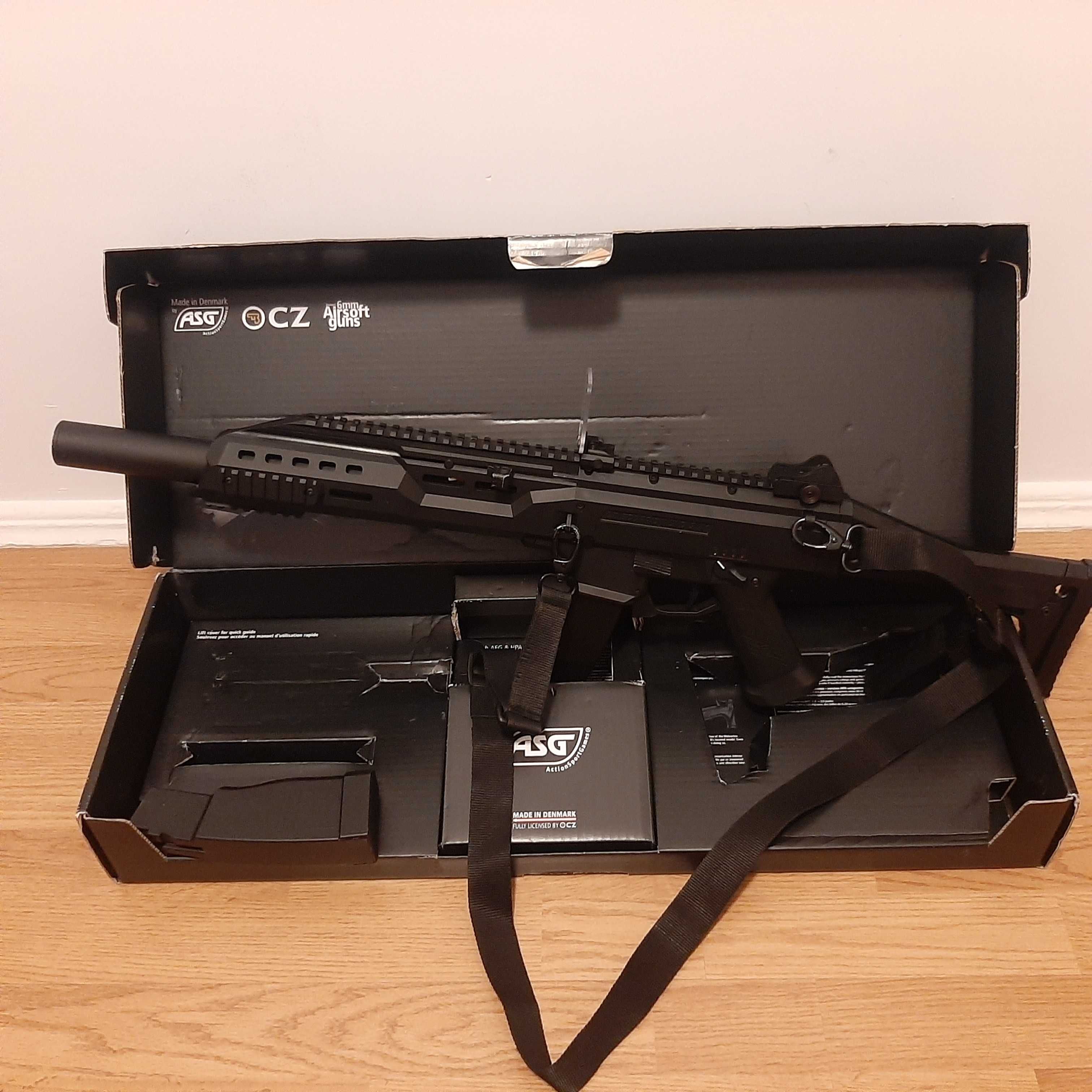 Vand replica airsoft CZ Scorpion EVO 3 A1 B.E.T. carbine, cod 18694