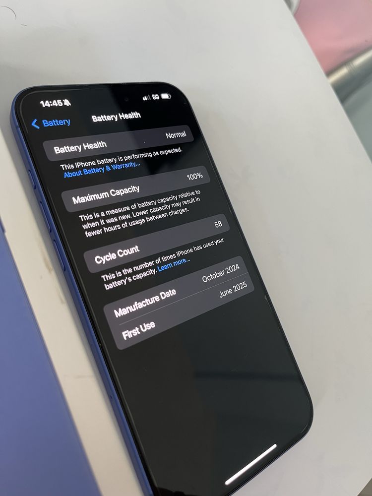 Iphone 16Plus 256gb с гаранция