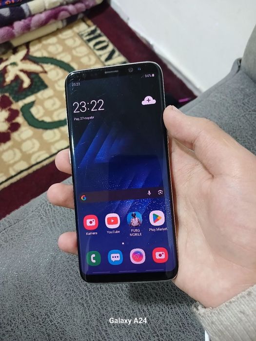 Samsung Galaxy S8 edge flagman sotiladi ideal 4/64gb