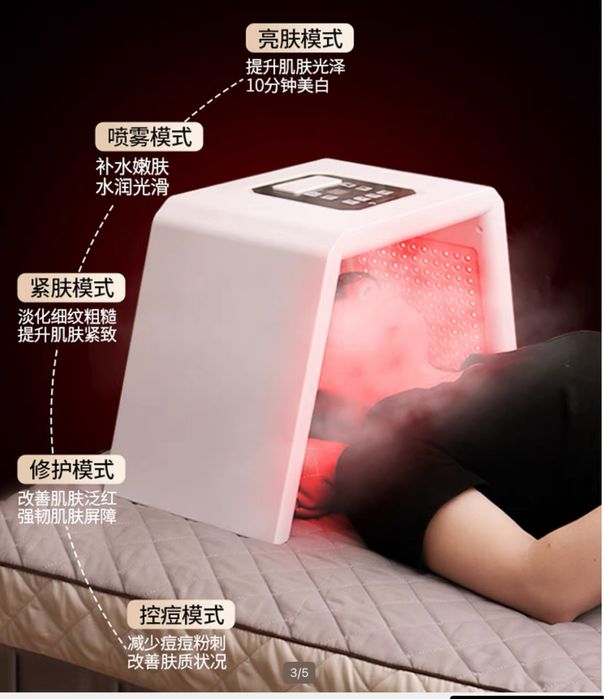 ЛЕД лампа  для фототерапии и омоложения кожи лица и тела