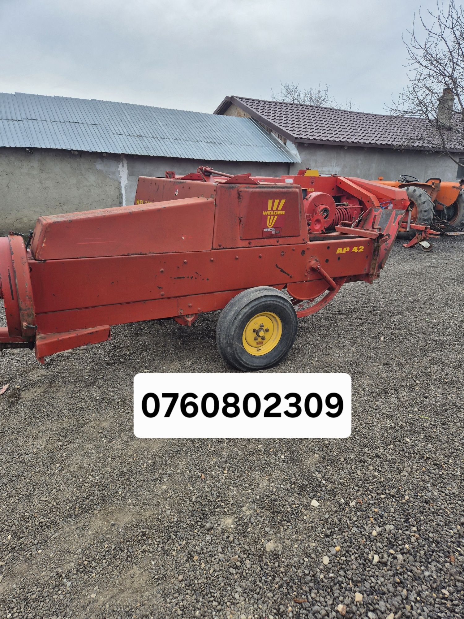 Presa   Balotiera    Welger    Ap   42    adusa   recent  planetara