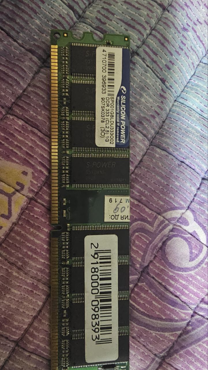 Оперативная память DDR3 на 1 гб