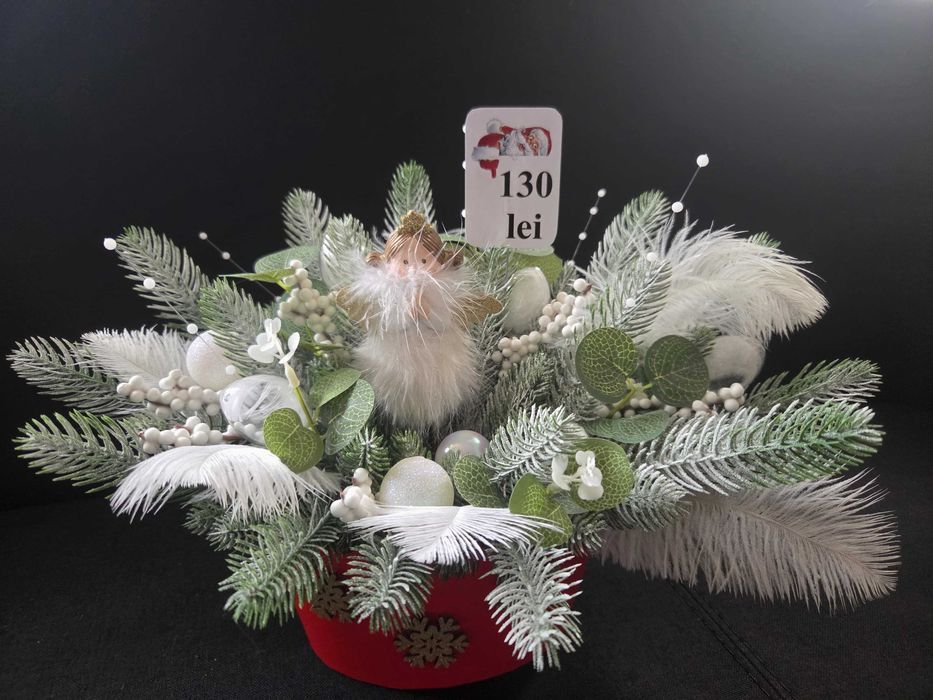 Aranjamente de masa si decoratiuni de Craciun