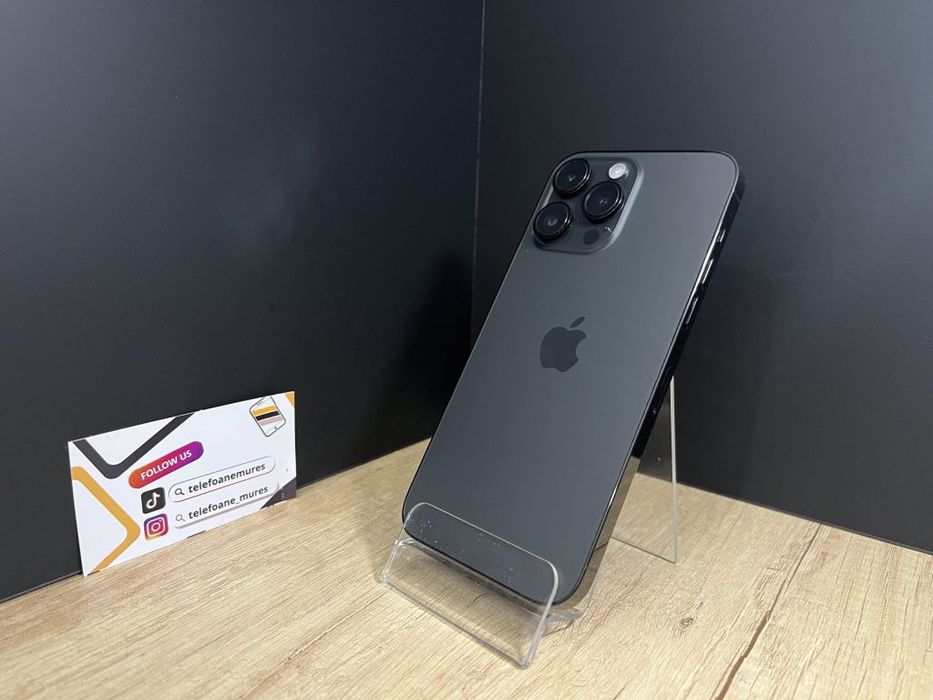 iPhone 14 Pro Max 128Gb Space Black 3 ani garanție, Telefoane Mures