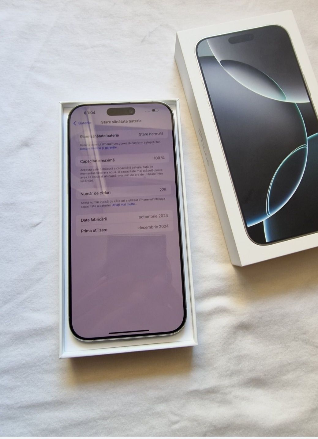 IPhone 16 pro max 256 GB garantie