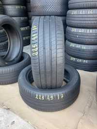 2 Anvelope Michelin 225 45 R17 Vară Profil 6 mm