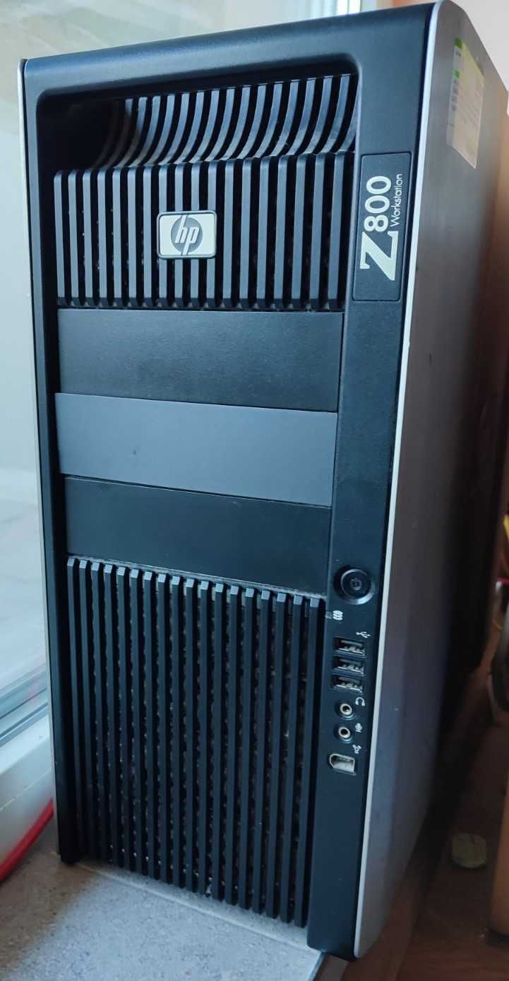 HP Z800 2x Xeon X5650, 32GB RAM, Quadro 2000, Win11 Pro - Гейминг