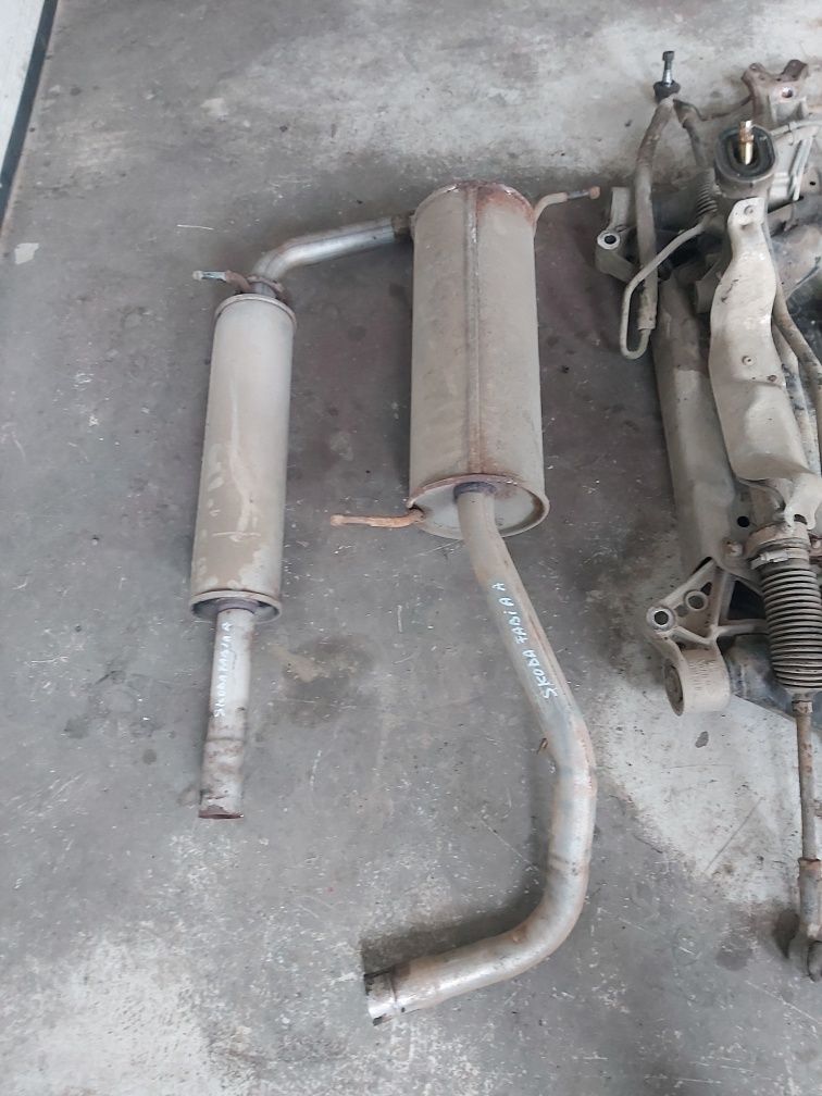 Toba de esapament fuzeta arc amortizor jug motor tulumba skoda fabia 1