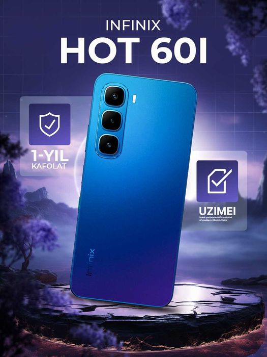 Смартфон Infinix Hot 60i,Smartfon Infinix Hot 60i