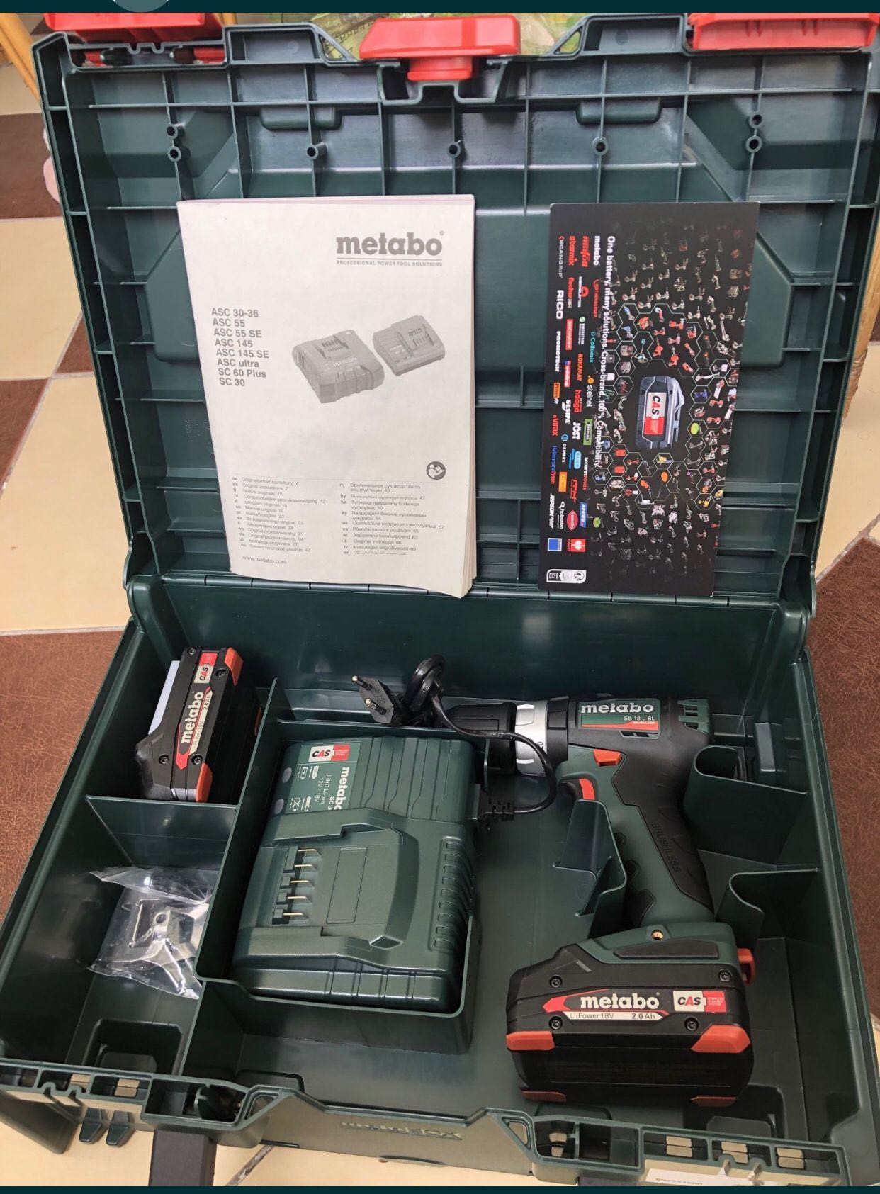 METABO Masina de gaurit si insurubat BS 18 L BL, motor fara perii, 18V