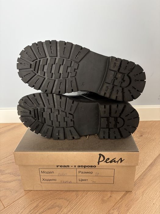 Дамски боти от естествена кожа Реал