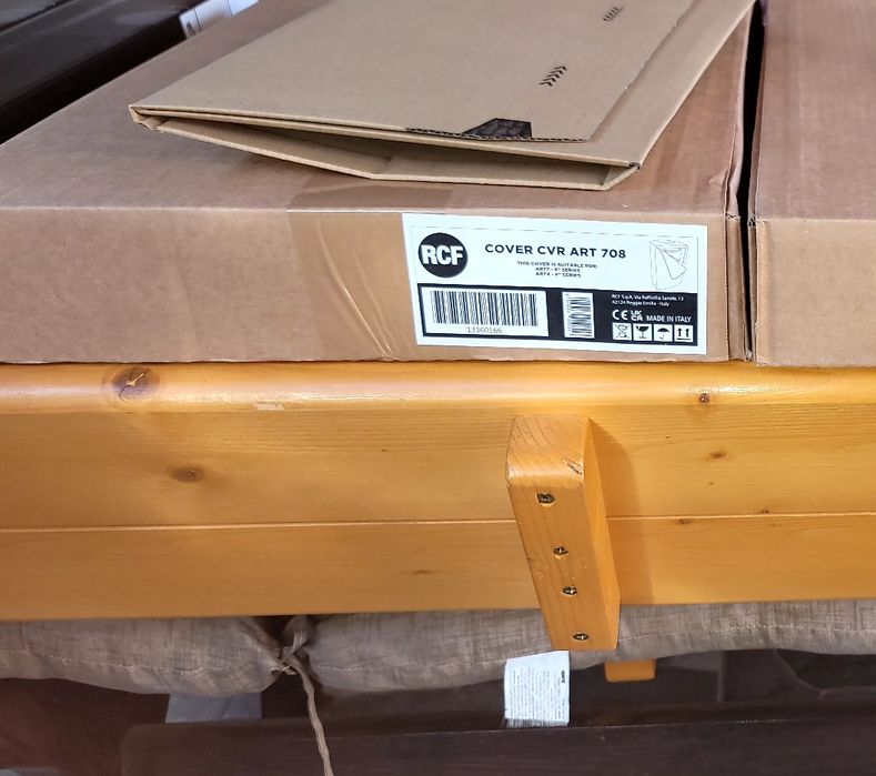 2 Boxe Active RCF ART 708 A MK 5 Noi Noute Huse ORIGINALE