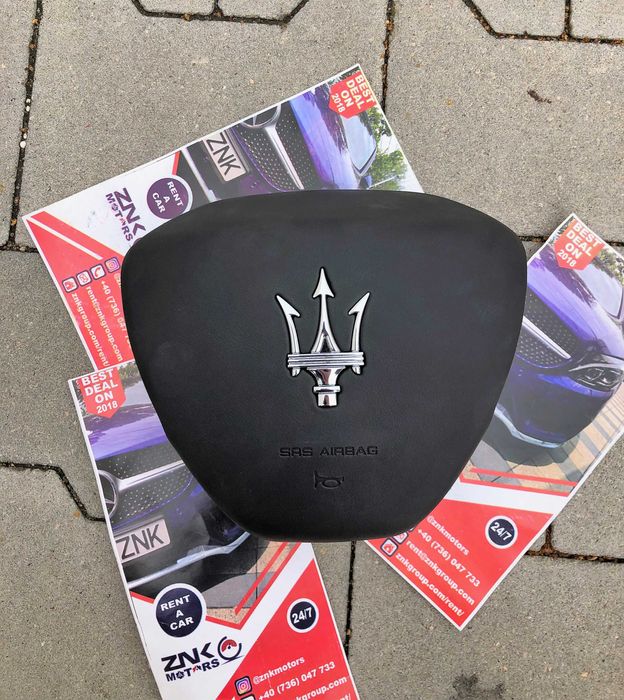 Maserati Levante kit airbag volan pasager plansa bord set centuri