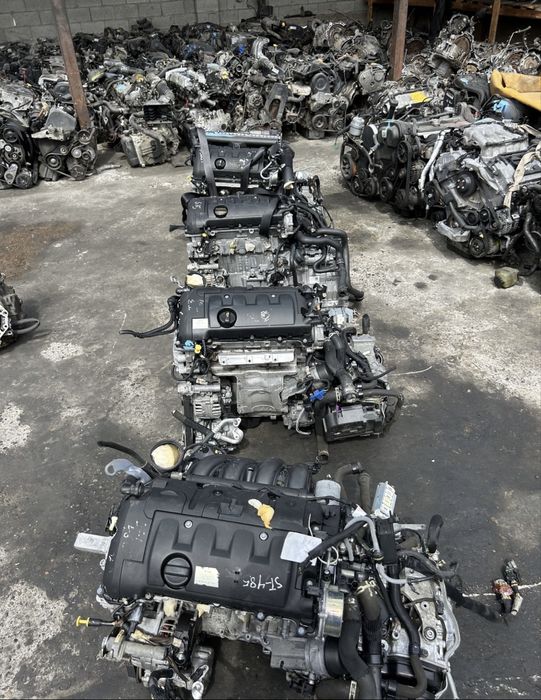 Двигатель цепной EP6 1.6 Турбо Peugeot Пежо V3.0 ES9J4 Ситроен Citroen