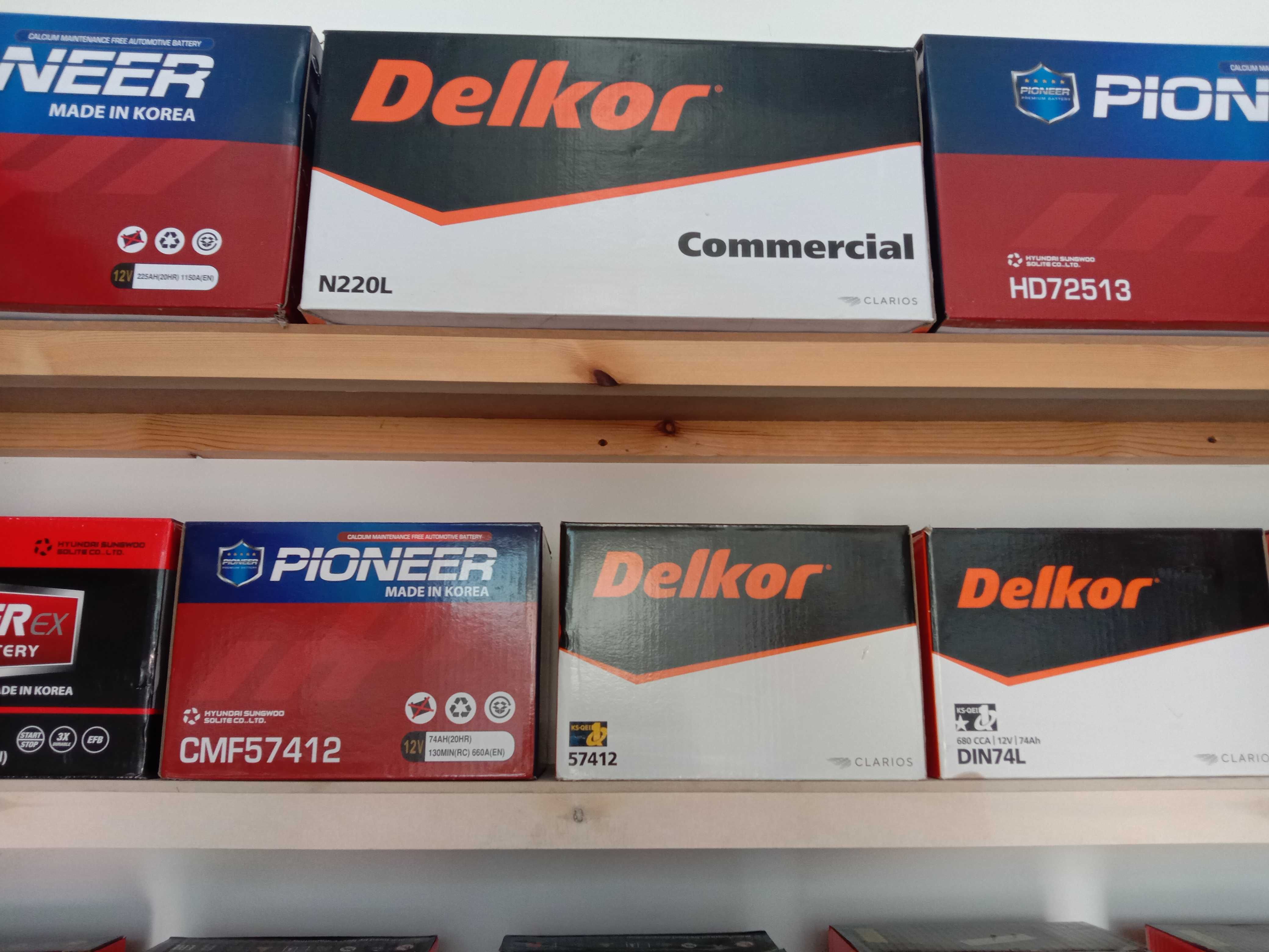 Аккумулятор АКБ Varta Delkor Solite Pioneer