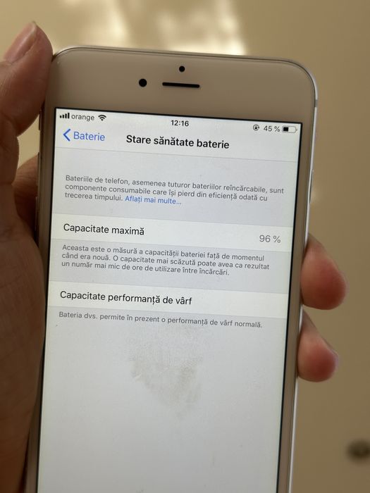 Iphone 6S + 64 GB, Incărcător si Husă