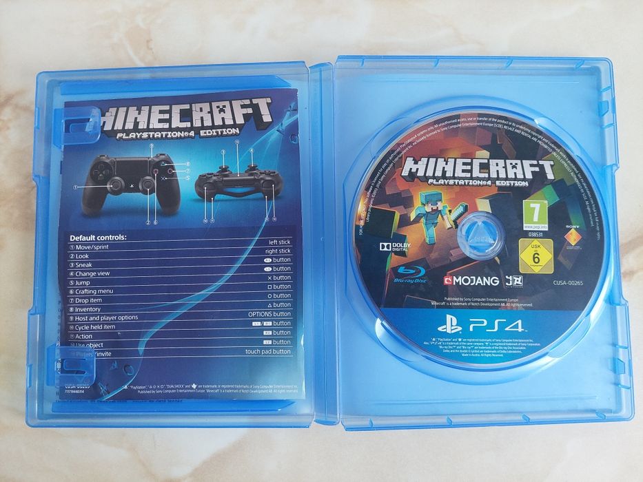 [PS4/PS5] Vând joc Minecraft original pentru PlayStation 4 și 5 //poze