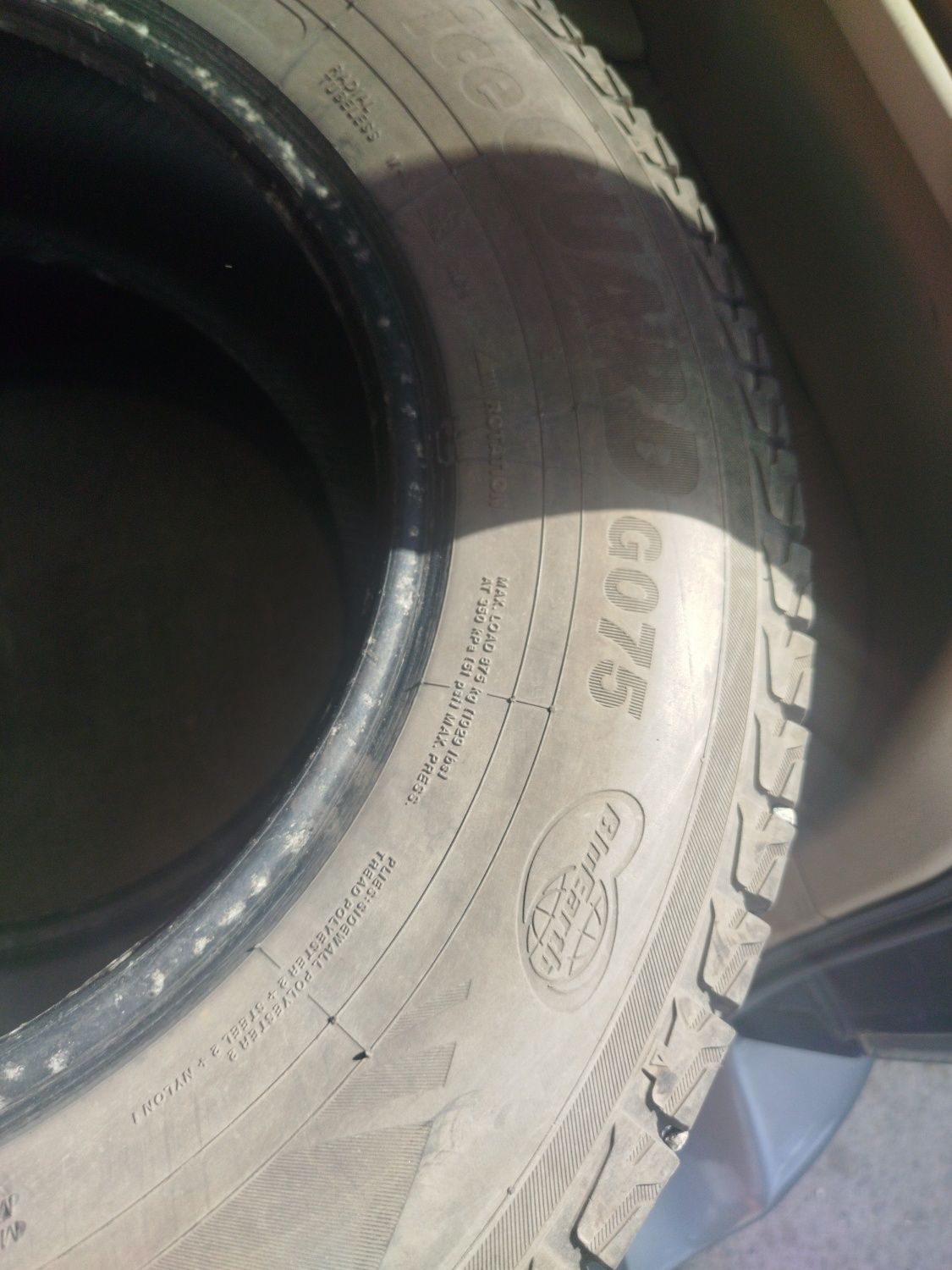 Шины Yokohama 225/70/16 зимние б/у