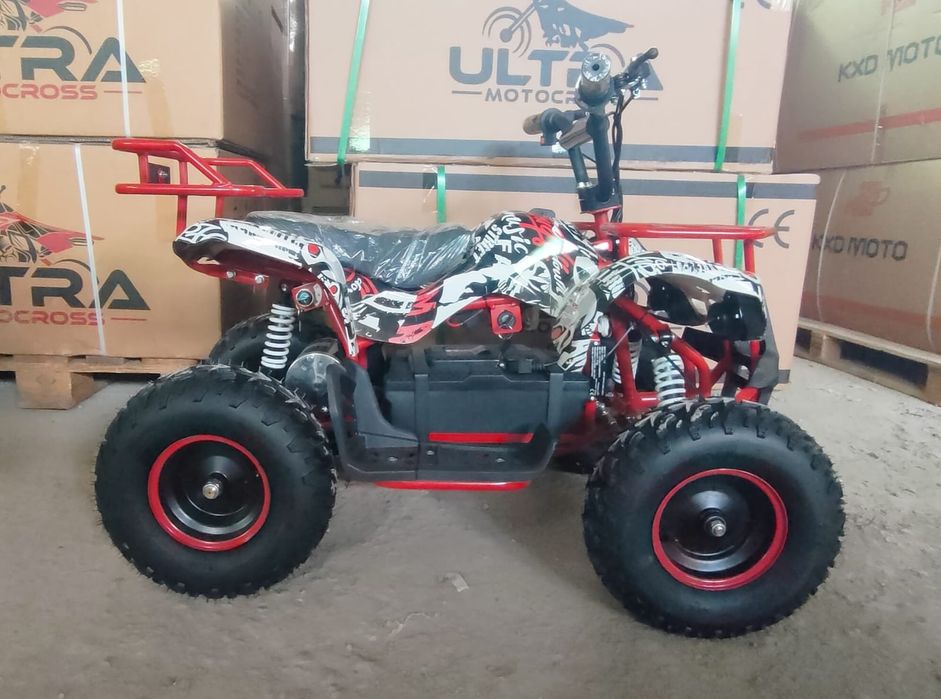 NOU Atv electric de 1000w cu roti pe 6 inch viteza reglabila pe 3 nive