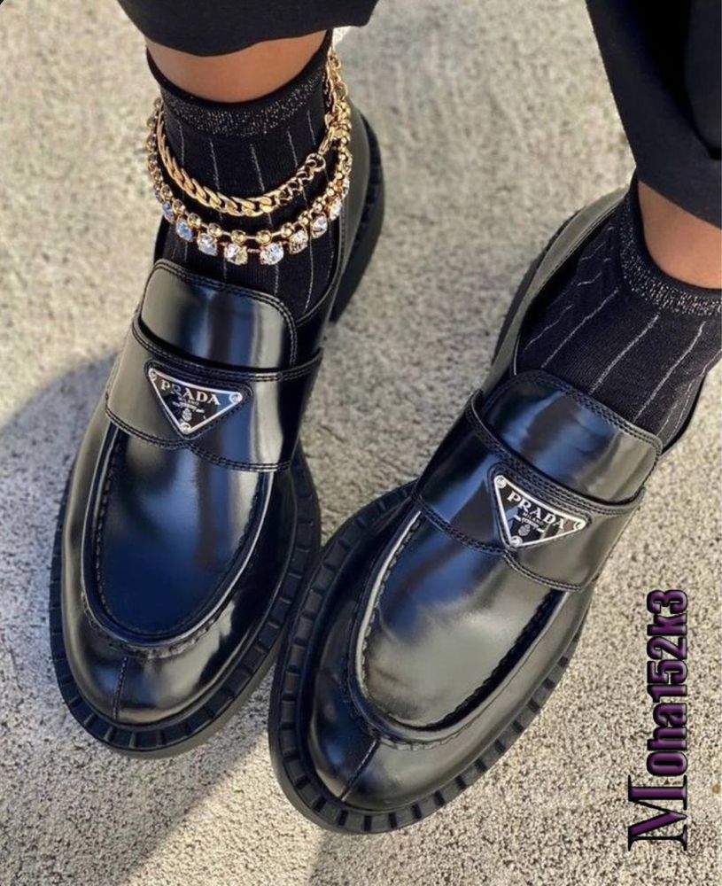 Loafers piele Prada 39