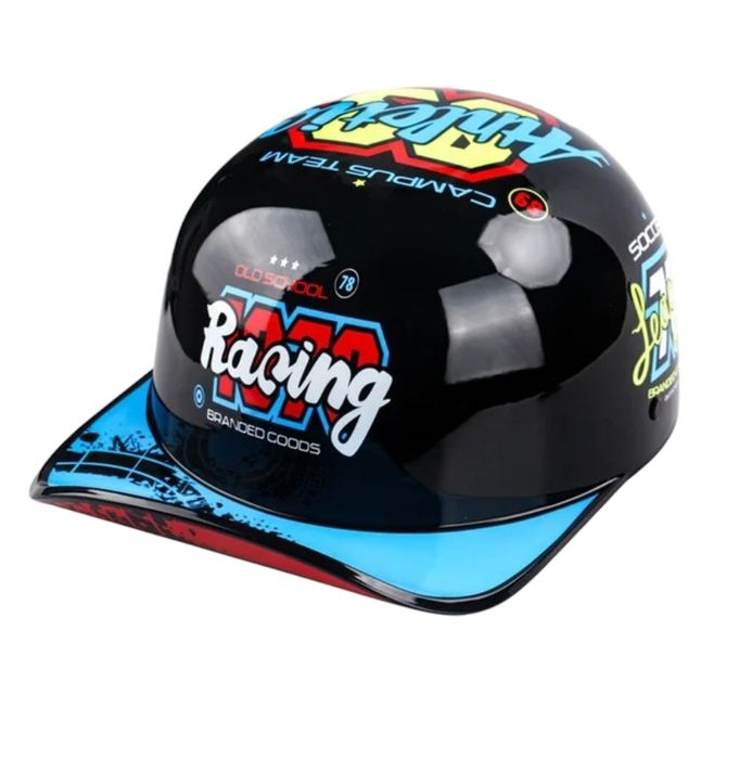 Casca Retro protecție stil sapca rap CUS7OM Ind. trotinete, biciclete,