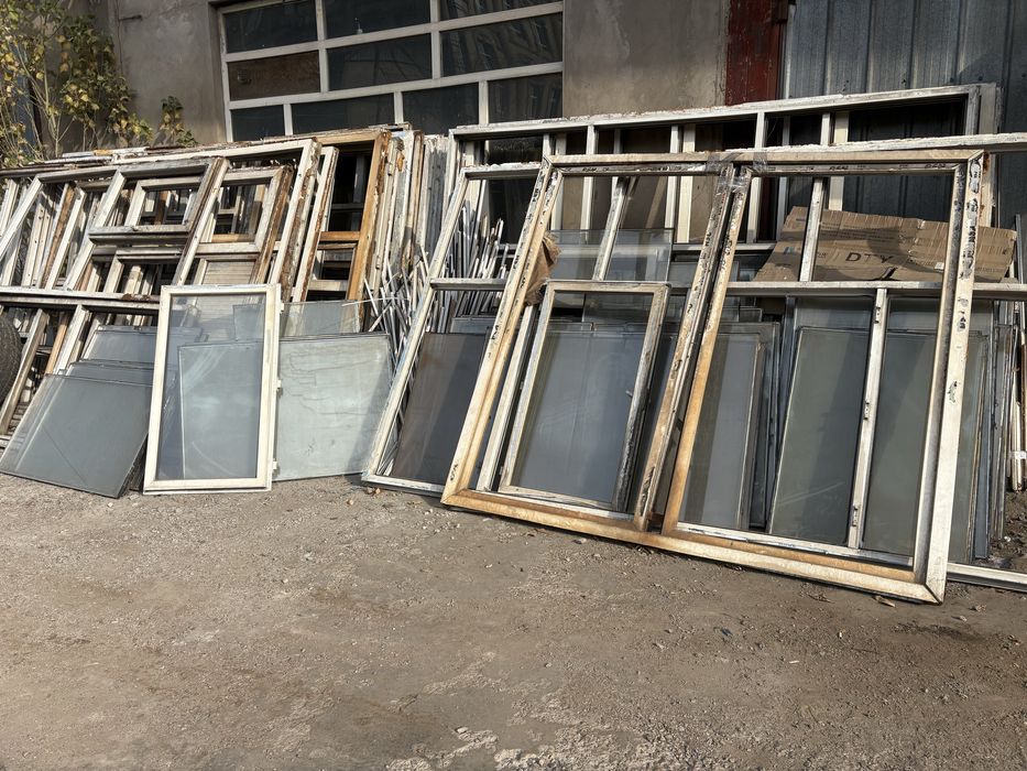 Стеклопакеты, (пластиковые окна б/у)