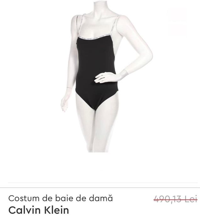 Costum de baie Calvin Klein Swimwear nou original