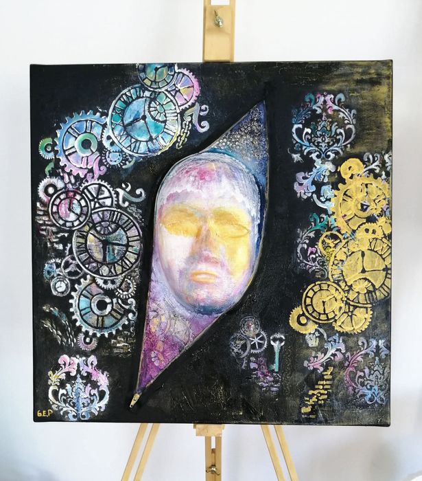 Tablou realizat manual