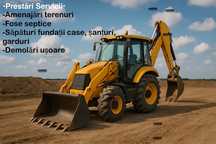 Prestari servicii - Excavări, Săpături : Buldo/ Excavator/ Dumper