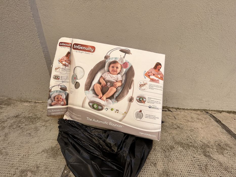 Scaun / bouncer copii si centru activitati / māsutā interactivā