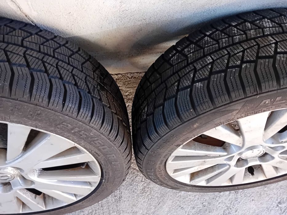 Алуминиеви джанти със зимни гуми за Мазда 6 215/50/17