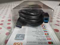 Cablu USB 3.0 A - B, negru 3 m.