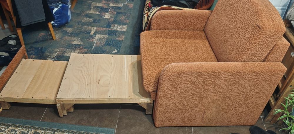 Fotoliu tip pat extensibil 210 x 65 cm