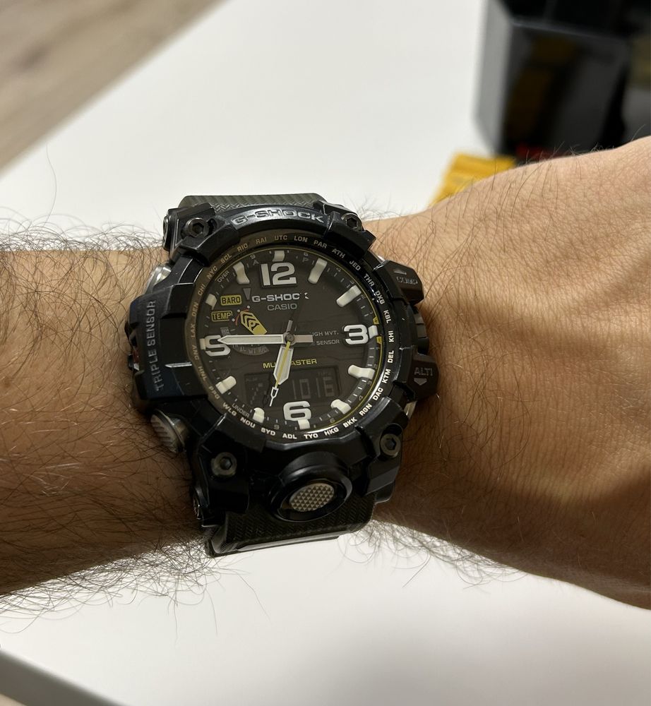 Мъжки часовник  CASIO G-SHOCK MUDMASTER GWG-1000-1A3ER