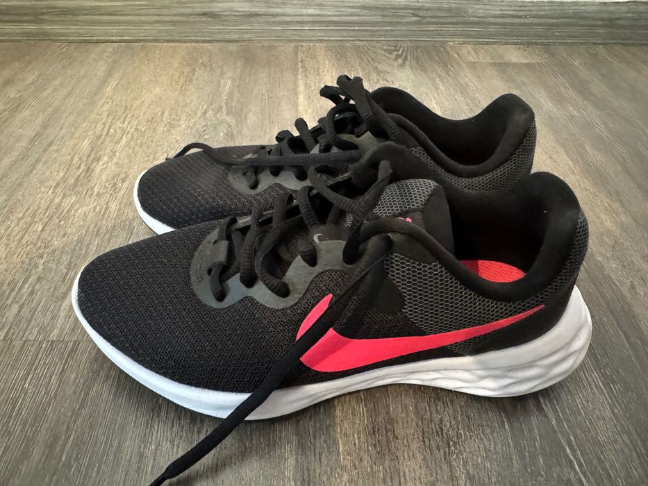 Nike - Pantofi pentru alergare Revolution 6 Next Nature, Negru, Roz