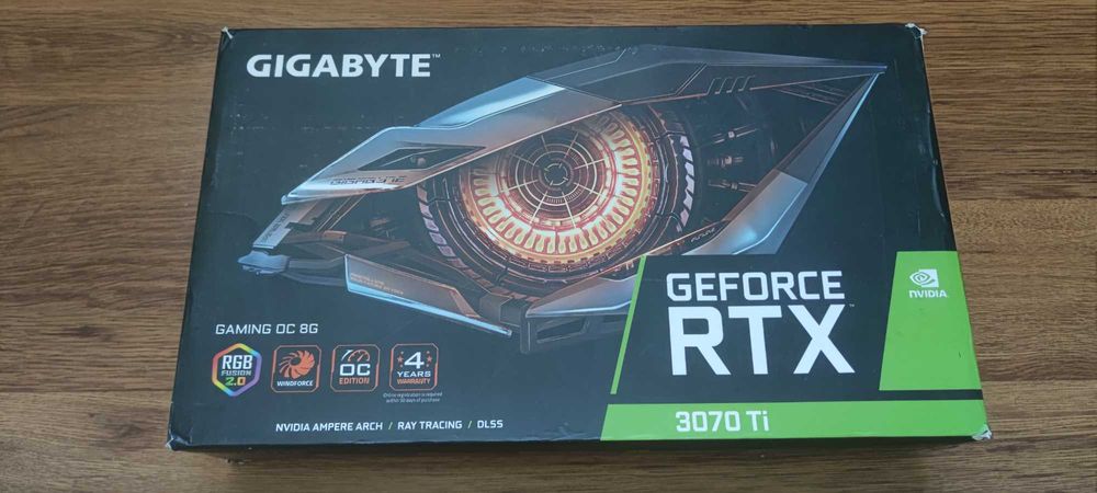 Schimb placa video Gigabyte RTX 3070 Ti cu RTX 4070 Ti, 5070 Ti, 4080