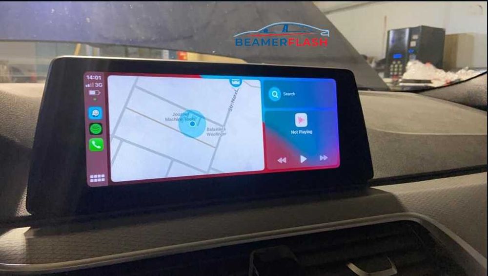 BMW Apple Carplay Waze Google Maps NBT EVO iD4 iD5 iD6 EntryNav2 Live
