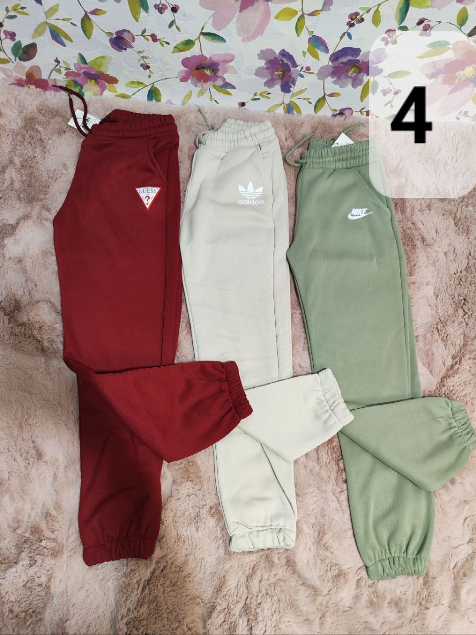 Set de 3 perechi de pantaloni de trening și colanti vătuiți