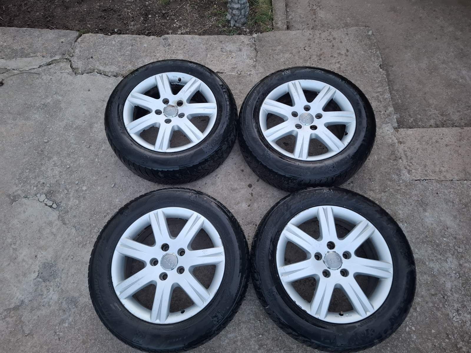 18"Audi джанти+гуми 5х130 Оригинални