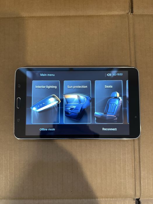 Tableta BMW Seria 7 G11 G12 (Tableta cotiera)