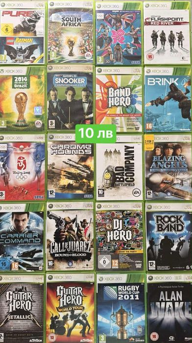Xbox 360 игри над 200 Call of duty/ Assassin’s Creed / Hitman и още