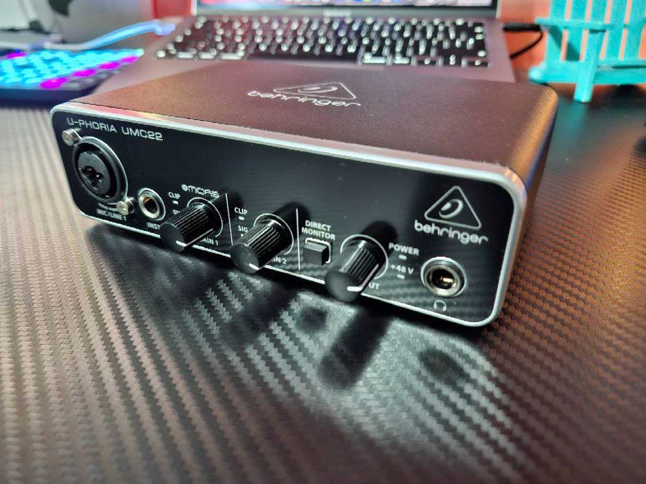Interfață audio Behringer U-PHORIA UMC22