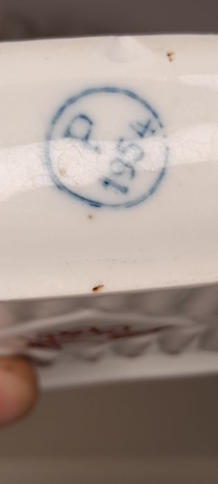 Старо порцеланово петле бардуче  павурче българско павур ретро