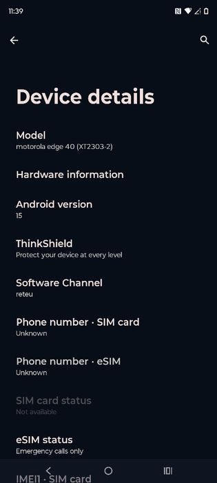 Motorola Edge 40 perfect