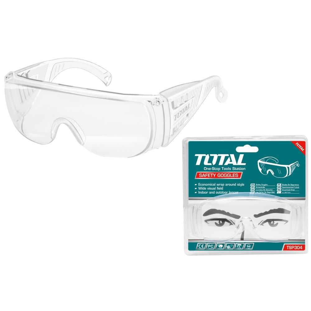 Защитни очила TOTAL, прозрачни